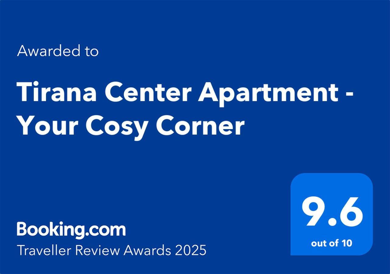 Tirana Center Apartment - Your Cosy Corner Eksteriør bilde